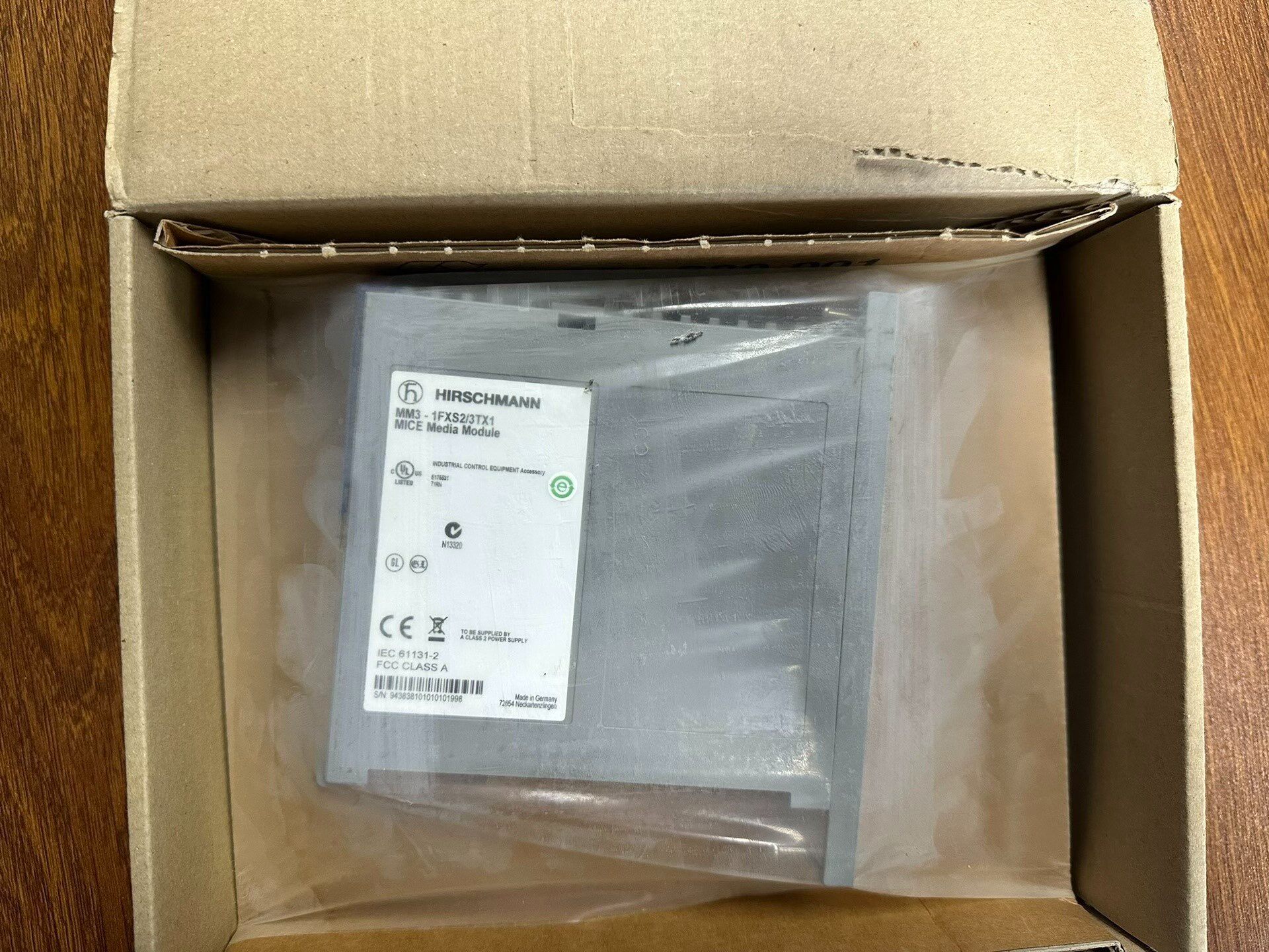 德国赫斯曼 MM3-1FXS2/3TX1 模块全新原装拍前请询价