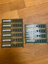 三星2GB 1RX8 PC3-10600U台式机内存条拍前请询价