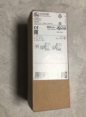 易福门O1D100测距传感器 全新原装拍前请询价