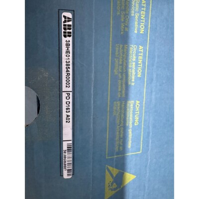 全新ABB模块 3BHE013854R0002 PD D163拍前请询价