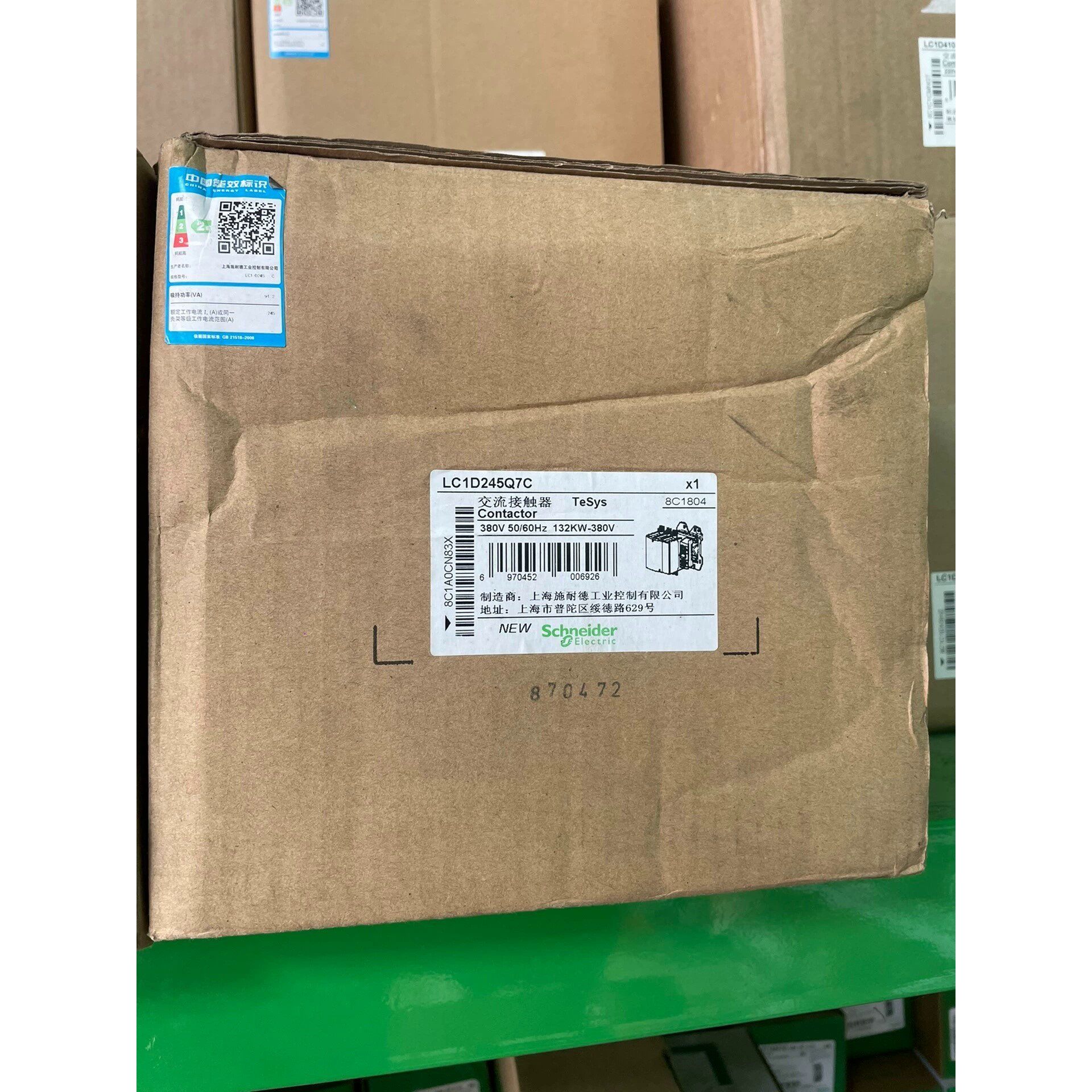 原装施耐德交流接触器LC1D245Q7C拍前请询价