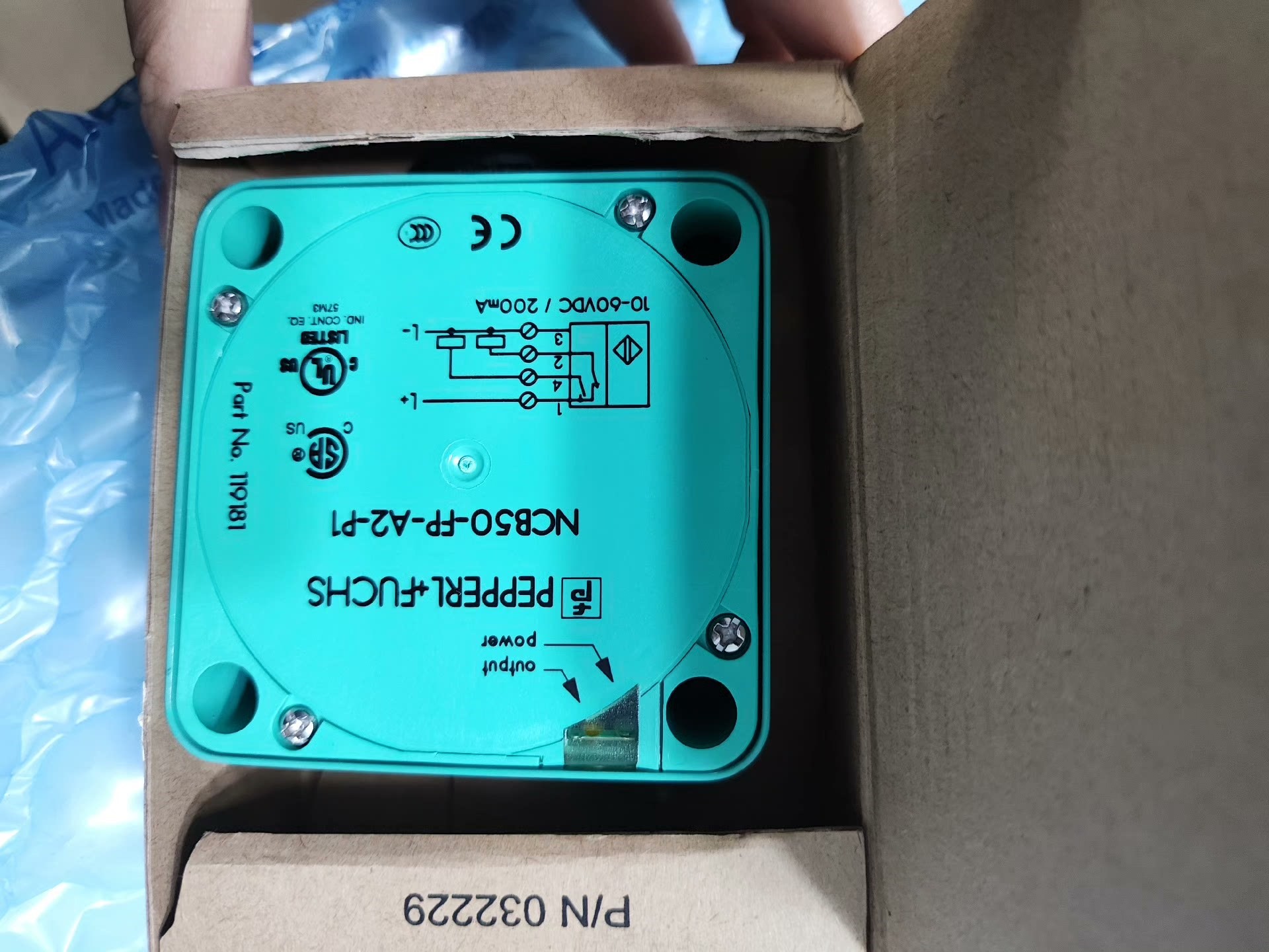 NCB50-FP-A2-P1 倍加福全新原装传感器现货全新原装拍前请询价