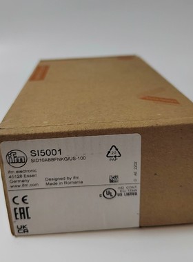 易福门ifm流量传感器SI5001 LR3000 KI002A SD0523 LI5141 AL1332