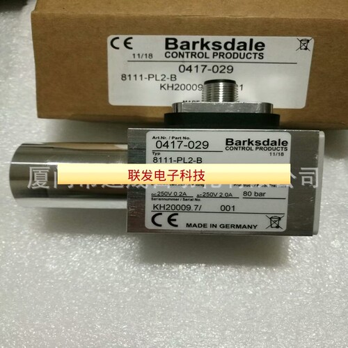 模拟量 液位开关Barksdale巴士德8141-PL1-B 8151-PL1-B 0416-062 - 封面