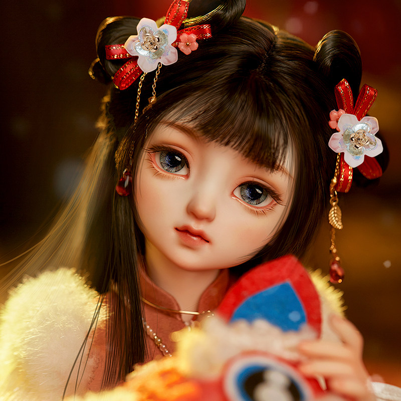 龙魂人形社陇中杂记灵子全套裸娃bjd娃娃类sd官方原创正版古风4分