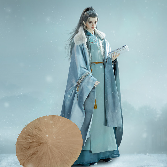 龙魂人形社 bjd娃衣青帝官服73bc-0051(含鞋子)