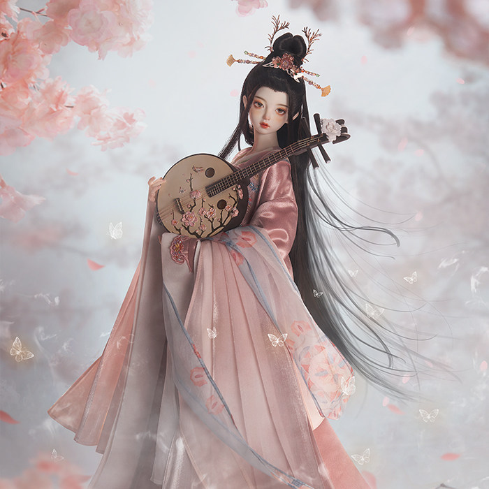 龙魂人形社 bjd娃衣女夷官服58gc-0021(含发饰,金钏)