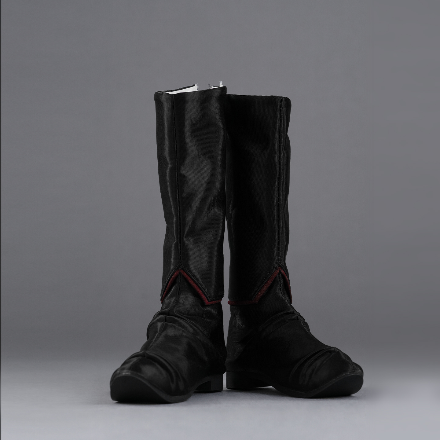 龙魂配件 BJD 70莫邪同款黑色战靴LH70SH-0001