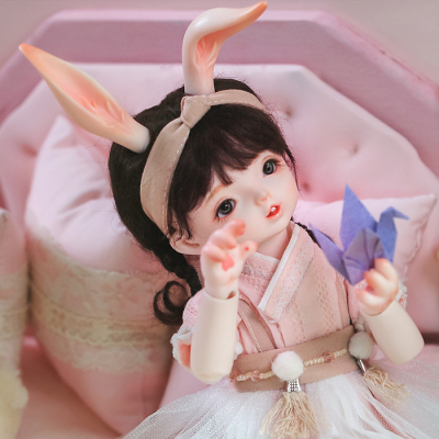 taobao agent Dragon Soul Human Society BJD accessories 6 points of rabbit beasts, beast ears