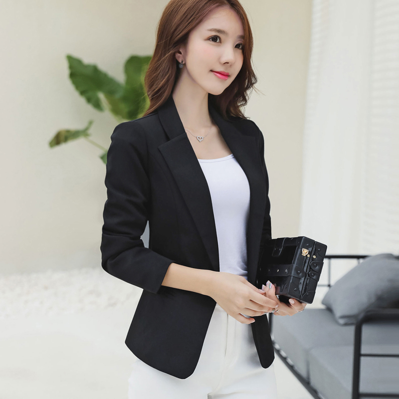 蕾可妮斯2020秋季韩版通勤小西装女士休闲显瘦长袖西服简约外套潮|msdalam kategori Butik wanita / wanita, saman - dari Buy2taobao.com untuk memberikan perkhidmatan ejen Taobao profesional membeli