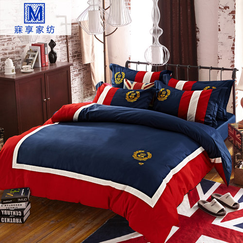 寐享学院风全棉四件套