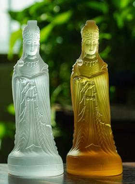 琉璃妈祖娘娘摆件供奉