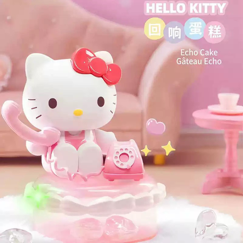 现货！正品三丽鸥Hellokitty50周年纪念盲盒凯蒂猫隐藏款回想蛋糕