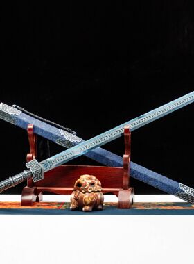 龙泉市刀剑高锰钢春秋汉剑秦王