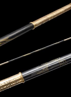 龙泉市刀剑紫铜精雕可拆卸如意