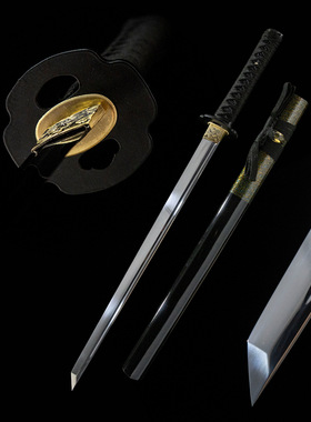龙泉市手工刀忍者日本刀胁差直刀