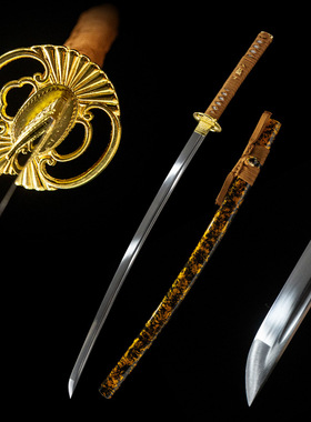 直销一体手工日本刀武士长刀