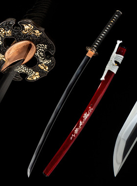 高端手工日本刀居合长刀螺钿镶嵌