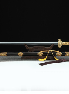 龙泉市刀剑手工锻打传统八面汉剑