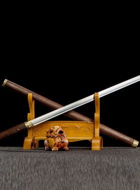 龙泉市刀剑龙骨一体素装居合棍