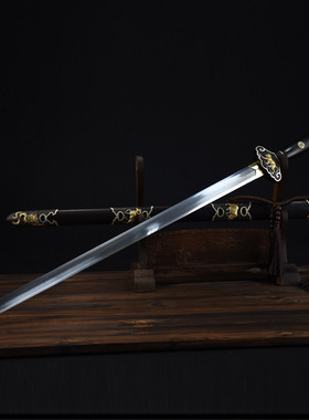 金属工艺品八面龙泉市宝剑手工