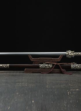 龙泉市刀剑花纹钢金属工艺品一体