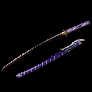 龙泉市刀剑手工锻打高锰钢一体日式指挥刀Katana动漫硬宝剑未开刃