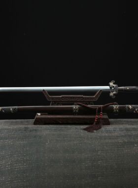 龙泉市刀剑手工锻打传统宝剑防身