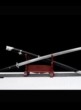 苗刀花纹钢绣春刀丁修龙泉市刀剑