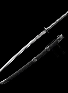 苗刀1.4米一体锰钢戚家刀双手唐