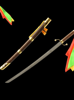 杨氏太极刀不锈钢武术刀晨练手工