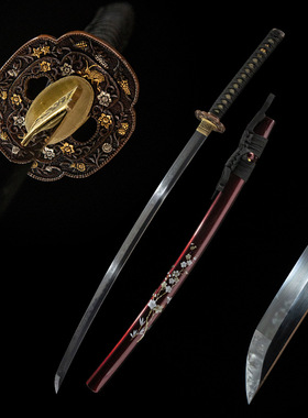 高强度手工日本刀居合道武士打刀