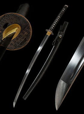 高锰钢日本刀一体打刀武士刃长刀剑冷兵器武式刀katana送礼未开刃