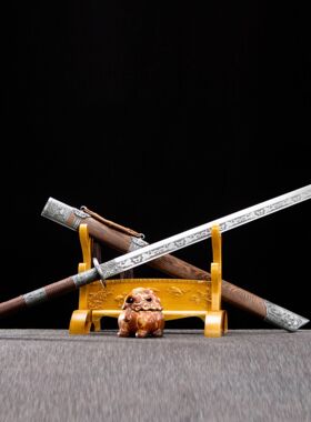 龙泉市刀剑手工锻打双手唐横刀