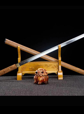 素装唐横刀剑高锰钢一体棍刀古风