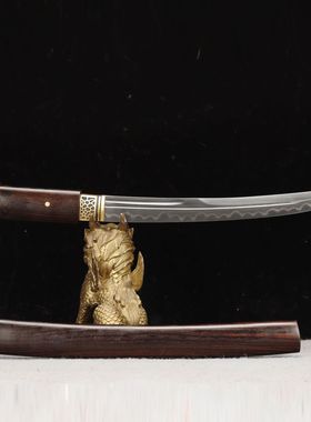 龙泉市刀剑T10烧刃日式居合肋差