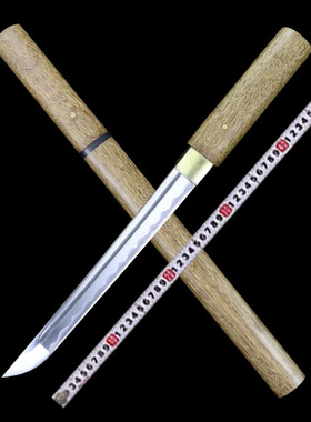 龙泉周匠刀剑宝剑素装短刀居合道