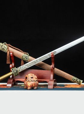 龙泉市刀剑高锰钢手工锻打春秋