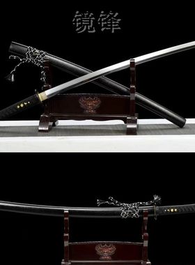 龙泉市刀剑一体弹簧钢打刀镜面