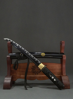 龙泉周匠一体胁差日本刀东洋居