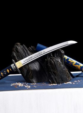 龙泉市刀剑一体1045钢手工肋差