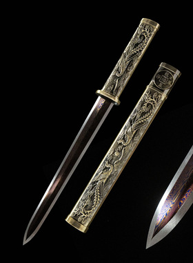 龙泉市手工锻打旅游工艺品短剑