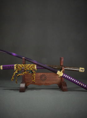 龙泉手工锻打长刀日本刀东洋武士