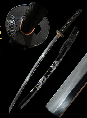 白虎打刀手工一体日本刀居合长刀
