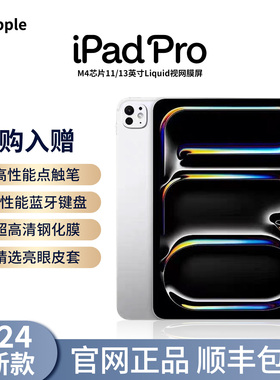 Apple/苹果 11 英寸 iPad Pro 2024款M4芯片ipadpro2024 平板电脑