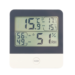 记录高低记忆温度计大棚电子高精度温度表养殖场用药店温湿度计