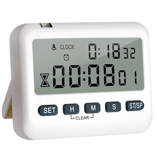 倒计时器学生做题可静音秒表自律时间管理震动考研闹钟定时提醒器