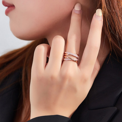 食指戒指ins潮韩版复古小众轻奢