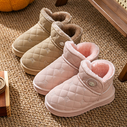 妙优童男女童冬季雪地靴