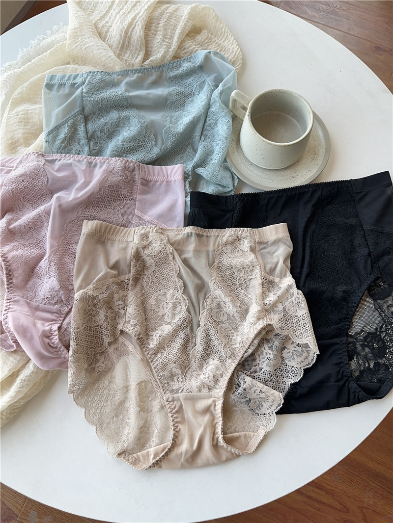 外贸女士大码蕾丝内裤